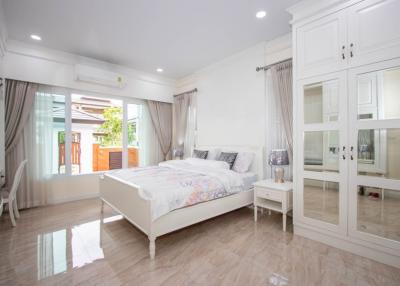 3 Bed single-storey house with L-shaped swimming pool at Grand Tropicana by Sansaran
