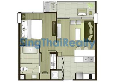 For RENT : Aequa Sukhumvit 49 / 1 Bedroom / 1 Bathrooms / 58 sqm / 45000 THB [3382268]