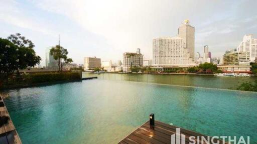 For RENT : The River / 2 Bedroom / 2 Bathrooms / 79 sqm / 45000 THB [6509685]