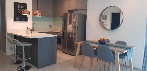 For RENT : Rhythm Sukhumvit 36-38 / 2 Bedroom / 2 Bathrooms / 78 sqm / 45000 THB [R10269]