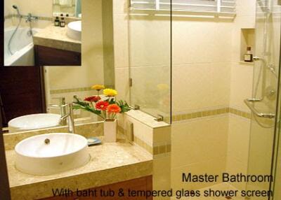 For RENT : Baan Siri Sukhumvit 10 / 2 Bedroom / 2 Bathrooms / 88 sqm / 45000 THB [R10433]
