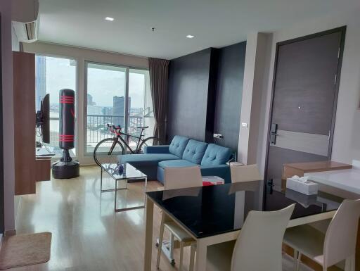 For RENT : Rhythm Sathorn / 2 Bedroom / 2 Bathrooms / 60 sqm / 45000 THB [R11219]