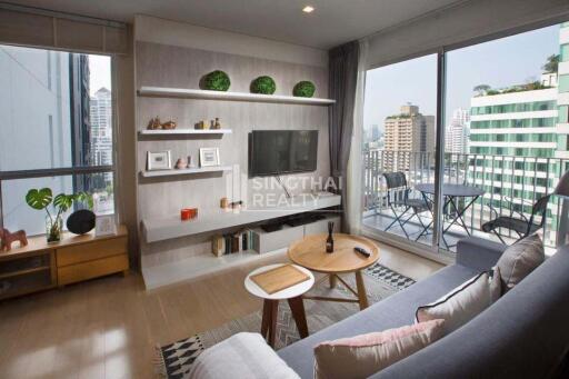 For RENT : HQ by Sansiri / 1 Bedroom / 1 Bathrooms / 52 sqm / 49000 THB [R10523]