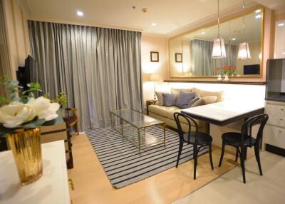 For RENT : HQ by Sansiri / 1 Bedroom / 1 Bathrooms / 44 sqm / 45000 THB [3662984]