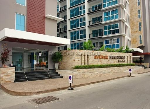 Avenue Residence Condo for sale and for rent in Pattaya City, Pattaya. SRC5094