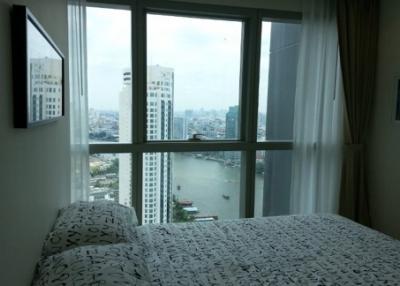 For RENT : The River / 2 Bedroom / 2 Bathrooms / 108 sqm / 55000 THB [9267256]