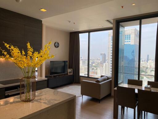 For RENT : The ESSE Asoke / 2 Bedroom / 2 Bathrooms / 75 sqm / 55000 THB [9548691]