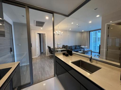 For RENT : The Room Sukhumvit 69 / 2 Bedroom / 2 Bathrooms / 82 sqm / 55000 THB [R11291]