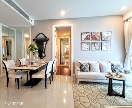 For RENT : Q Langsuan / 2 Bedroom / 2 Bathrooms / 85 sqm / 60000 THB [10024484]