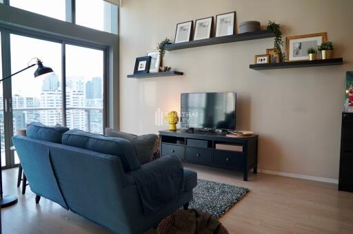 For RENT : The Room Sukhumvit 21 / 2 Bedroom / 2 Bathrooms / 107 sqm / 65000 THB [9541201]