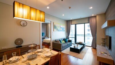 For RENT : Bright Sukhumvit 24 / 2 Bedroom / 2 Bathrooms / 88 sqm / 65000 THB [9729854]