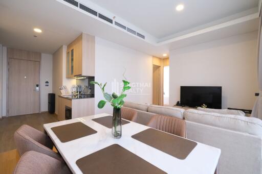 For RENT : Siamese Exclusive Sukhumvit 42 / 2 Bedroom / 1 Bathrooms / 60 sqm / 65000 THB [R10475]