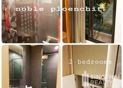 For RENT : Noble Ploenchit / 2 Bedroom / 2 Bathrooms / 77 sqm / 70000 THB [6374183]
