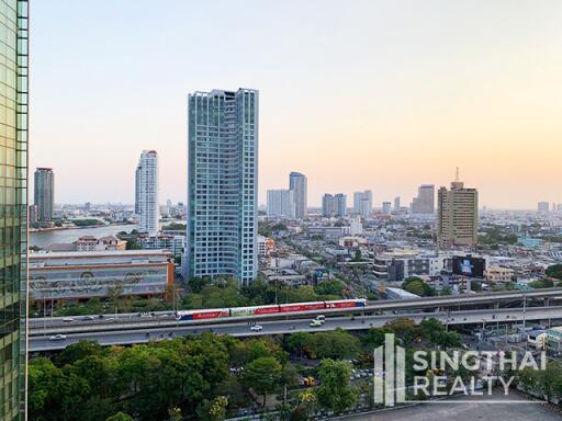 For RENT : The River / 2 Bedroom / 2 Bathrooms / 111 sqm / 70000 THB [6695707]