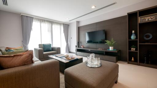 For RENT : The klasse residence / 2 Bedroom / 2 Bathrooms / 127 sqm / 73000 THB [R10881]