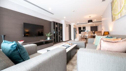 For RENT : The klasse residence / 2 Bedroom / 2 Bathrooms / 127 sqm / 73000 THB [R10881]