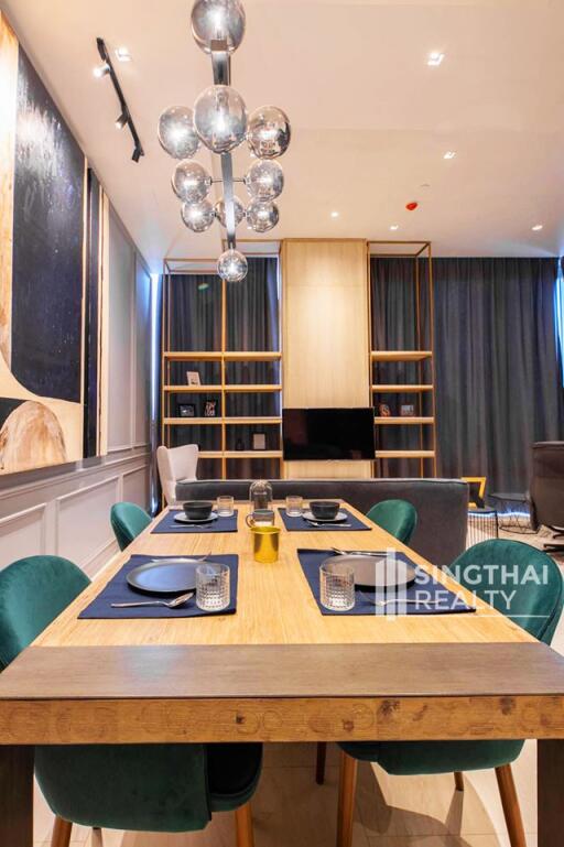 For RENT : Ashton Silom / 2 Bedroom / 2 Bathrooms / 88 sqm / 75000 THB [8038294]