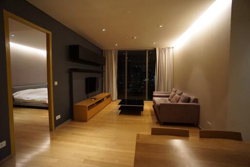 For RENT : Aequa Sukhumvit 49 / 2 Bedroom / 2 Bathrooms / 96 sqm / 80000 THB [8315378]