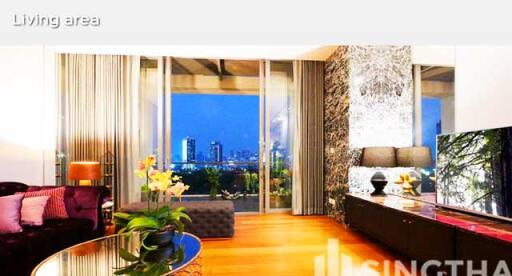 For RENT : The Sukhothai Residences / 2 Bedroom / 2 Bathrooms / 121 sqm / 100000 THB [6595936]