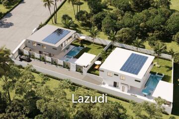 6 Bedrooms 10 Bathrooms 700 Sqm. Ultra Modern Luxury Style Pool Villa Pratumnak.