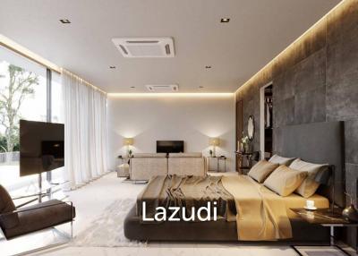 6 Bedrooms 10 Bathrooms 700 Sqm. Ultra Modern Luxury Style Pool Villa Pratumnak.