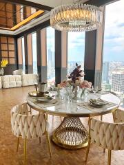 For RENT : The Ritz - Carlton Residences at MahaNakhon / 2 Bedroom / 3 Bathrooms / 147 sqm / 140000 THB [9832360]