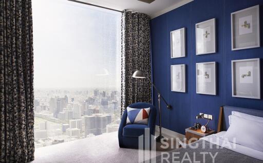 For RENT : The Ritz - Carlton Residences at MahaNakhon / 2 Bedroom / 2 Bathrooms / 142 sqm / 155100 THB [4918415]