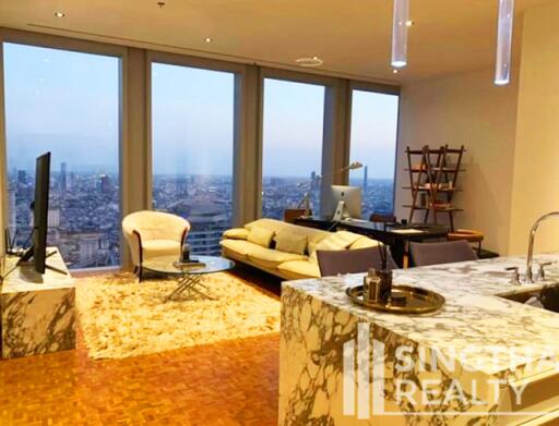 For RENT : The Ritz - Carlton Residences at MahaNakhon / 2 Bedroom / 3 Bathrooms / 126 sqm / 160000 THB [8863347]