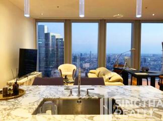 For RENT : The Ritz - Carlton Residences at MahaNakhon / 2 Bedroom / 3 Bathrooms / 126 sqm / 160000 THB [8863347]