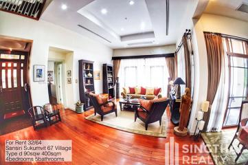 For RENT : House Phrakanong / 4 Bedroom / 5 Bathrooms / 401 sqm / 200000 THB [7201988]