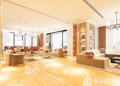 For RENT : Sindhorn Residence / 2 Bedroom / 3 Bathrooms / 225 sqm / 250000 THB [8132472]