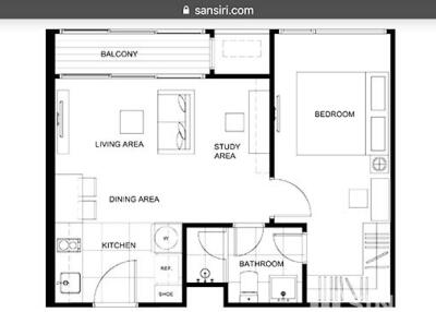 For SALE : Taka Haus Ekamai 12 / 1 Bedroom / 1 Bathrooms / 44 sqm / 7900000 THB [7347672]