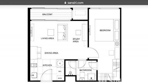 For SALE : Taka Haus Ekamai 12 / 1 Bedroom / 1 Bathrooms / 44 sqm / 7900000 THB [7347672]