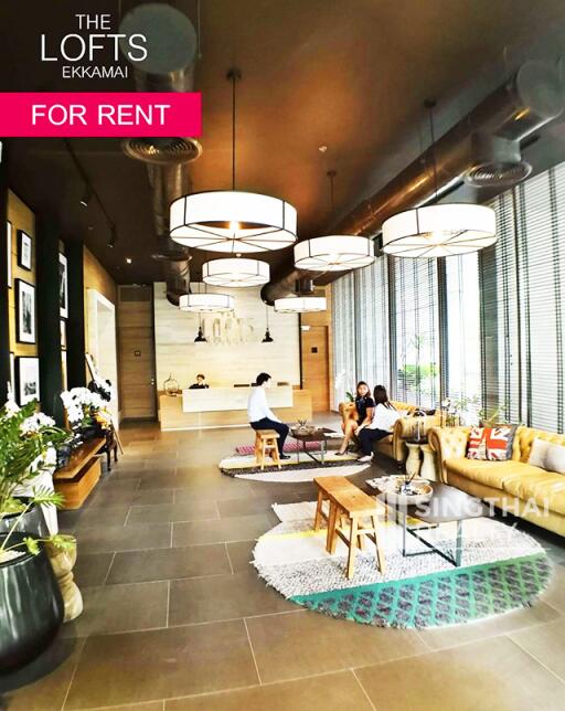 For SALE : The Lofts Ekkamai / 1 Bedroom / 1 Bathrooms / 46 sqm / 9000000 THB [6841886]