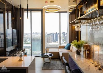For SALE : The ESSE Asoke / 1 Bedroom / 1 Bathrooms / 44 sqm / 12900000 THB [S11320]