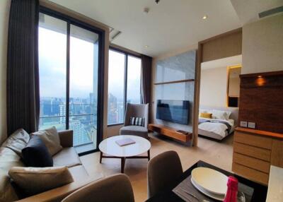 For SALE : The ESSE Asoke / 1 Bedroom / 1 Bathrooms / 45 sqm / 13000000 THB [9830378]