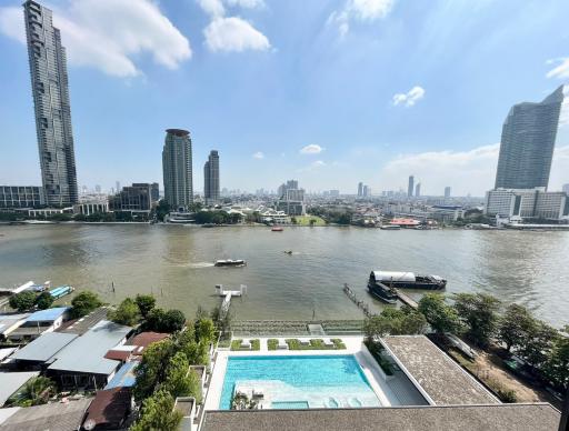 For SALE : Chapter Charoennakhorn-Riverside / 2 Bedroom / 2 Bathrooms / 75 sqm / 16500000 THB [S11134]