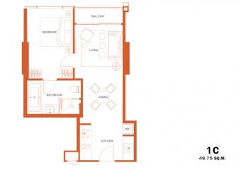 For SALE : KHUN by YOO inspired by Starck / 1 Bedroom / 1 Bathrooms / 51 sqm / 18000000 THB [7117309]