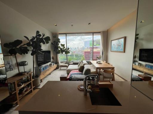 For SALE : Saladaeng One / 1 Bedroom / 1 Bathrooms / 56 sqm / 21500000 THB [S10134]