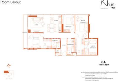 For SALE : KHUN by YOO inspired by Starck / 3 Bedroom / 3 Bathrooms / 140 sqm / 65000000 THB [4392017]