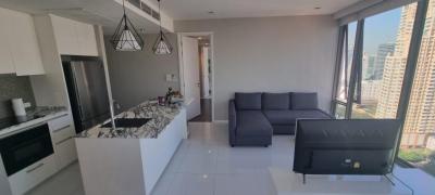 2 bedrooms 2 bathrooms size 78sqm. Nara 9 for Rent 47,000THB