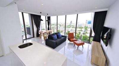 2 Bedrooms 2 Bathrooms Size 78sqm. Nara 9 by Eastern Star for Rent 50,000 THB