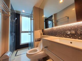 2 Bedrooms 2 Bathrooms Size 64.96 at The Address Asoke for Rent 40,000