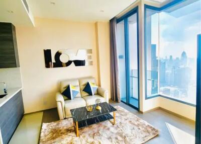 1 Bedroom 1 Bathroom Size 47sqm The Esse Asoke for Rent 45,000THB