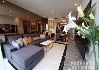 2 Bedrooms 1 Bathrooms Size 70sqm. Noble Ploenchit for Rent 85,000 THB