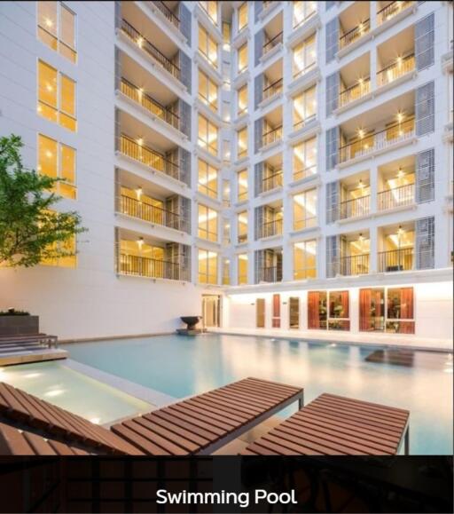 2 Bedrooms 1 Bathroom Size 55sqm. Maestro 39 for Rent 47,000 THB