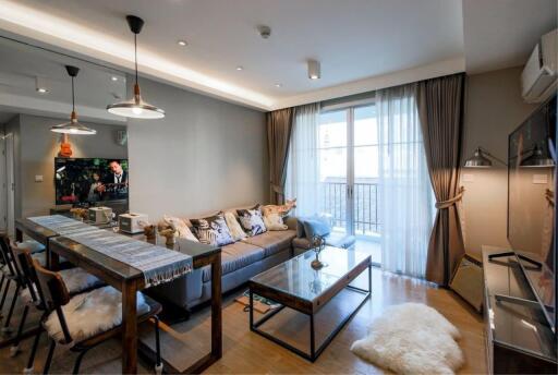 2 Bedrooms 1 Bathroom Size 55sqm. Maestro 39 for Rent 47,000 THB