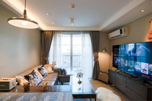 2 Bedrooms 1 Bathroom Size 55sqm. Maestro 39 for Rent 47,000 THB