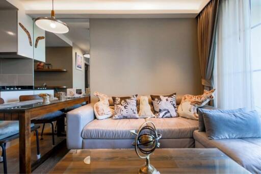 2 Bedrooms 1 Bathroom Size 55sqm. Maestro 39 for Rent 47,000 THB