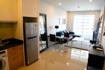 Circle Petchaburi - 47 Sqm - for rent: 20000THB/Month - 1 bedroom, 1 bathroom and for sale 4.7millions THB